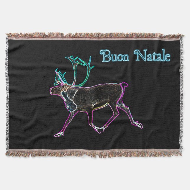 Couverture Buon Natale - Caribou électrique (Devant)
