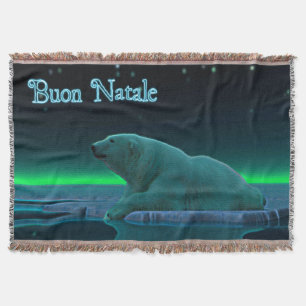 Couverture Buon Natale - Ours polaire à bord de glace