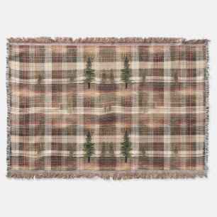 Couverture Cabine rustique planté avec des pins