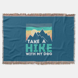 Couverture Cadeau Camper Faire Une Randonnée Avec Mon Chien