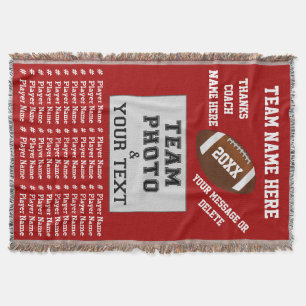 Couverture Cadeaux d'entraîneur de football américain, votre