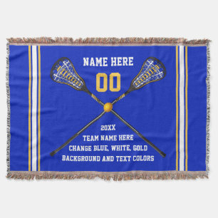 Couverture Cadeaux personnalisés de lacrosse pour des joueurs
