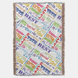 Couverture Cadeaux Uniques Et Spéciaux 70e Anniversaire