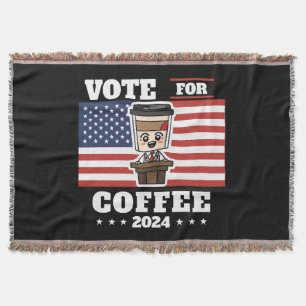 Couverture Café pour président, votez pour le café