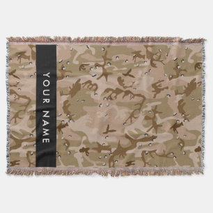 Couverture Cailloux de camouflage du désert, Votre nom, Perso