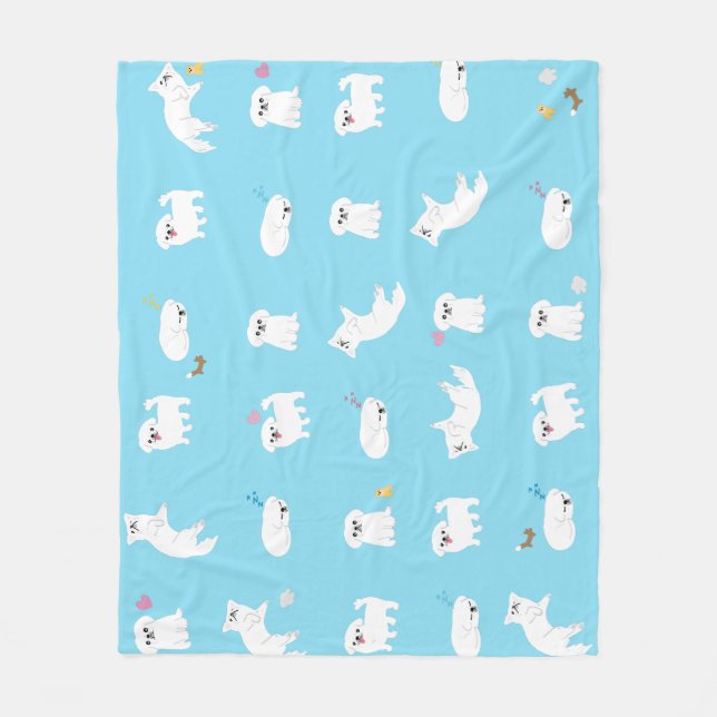 Couverture câline de Pekingese (Devant)