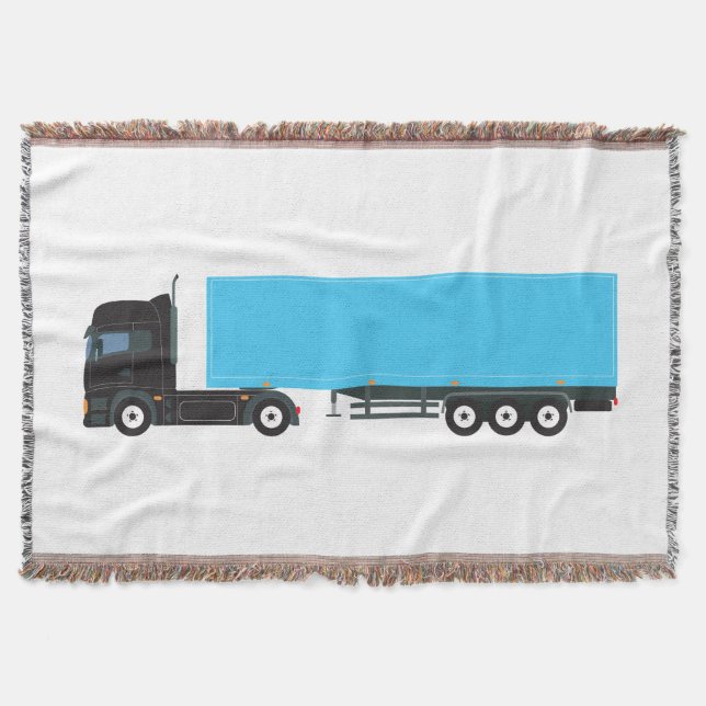Couverture Camions de transport semi-remorque (Devant)