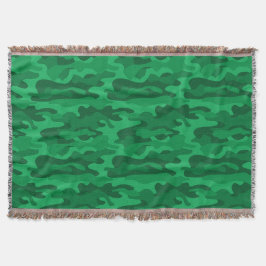 Couverture Camo Monocolor Vert Espagnol