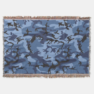 Couverture Camouflage bleu marine, Militaire, Armée