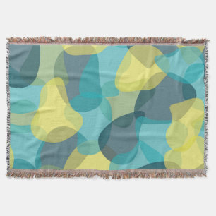 Couverture Camouflage, moderne, cool, tendance, géométrique u
