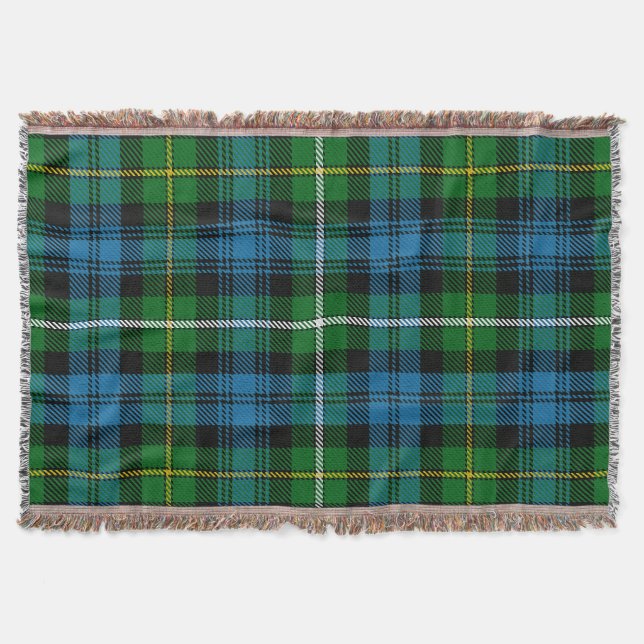 Couverture Campbell de tartan de clan d'Argyll (Devant)