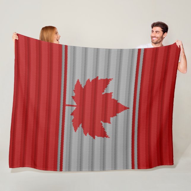 Couverture Canada Souvenir Fleece (En situation)
