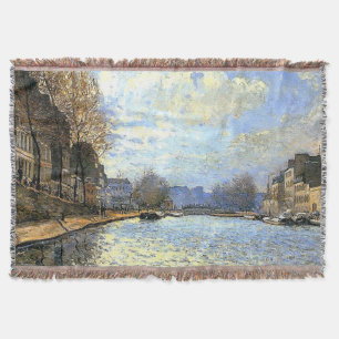 Couverture Canal St Martin Alfred Sisley