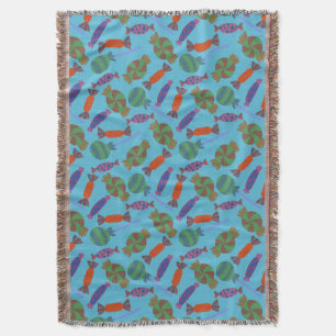 Couverture Candy pattern Lollies lollipop 36