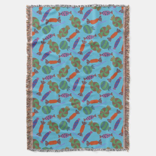 Couverture Candy pattern | Lollies | lollipop 36 (devant Vertical)