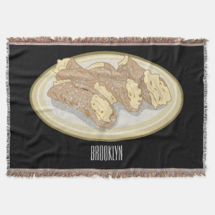 Couverture Cannoli cartoon illustration