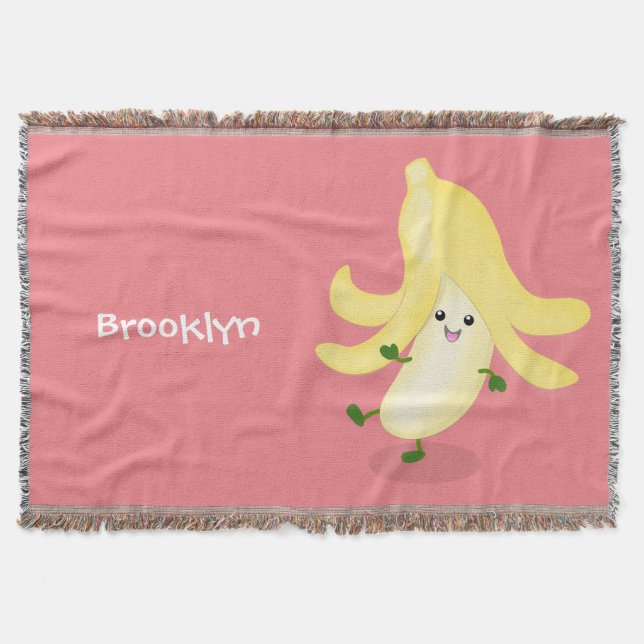 Couverture Caricature sur la banane de Cute kawaii (Devant)