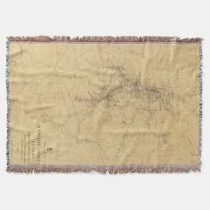 Couverture Carte d'ensemble de secteur de Washoe, Nevada