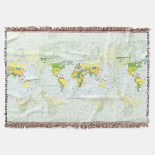 Couverture Carte mondiale Globe Pays Atlas (Devant)