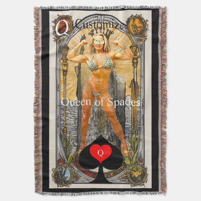 Couverture Carte Tarot Reine des pique Thunder_Cove (devant Vertical)
