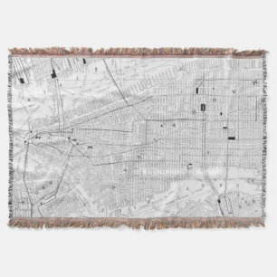 Couverture Carte vintage de New York City (1911)