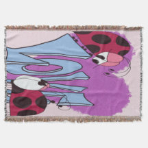 Carton adorable Ladybug Love