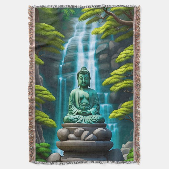 Couverture Cascade Bouddha (devant Vertical)