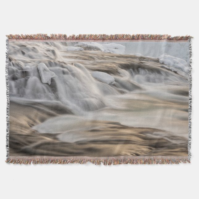 Couverture Cascade de Godafoss, hiver, Islande (Devant)