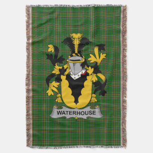 Couverture Caserne irlandaise Armoiries Famille Crest Irelan