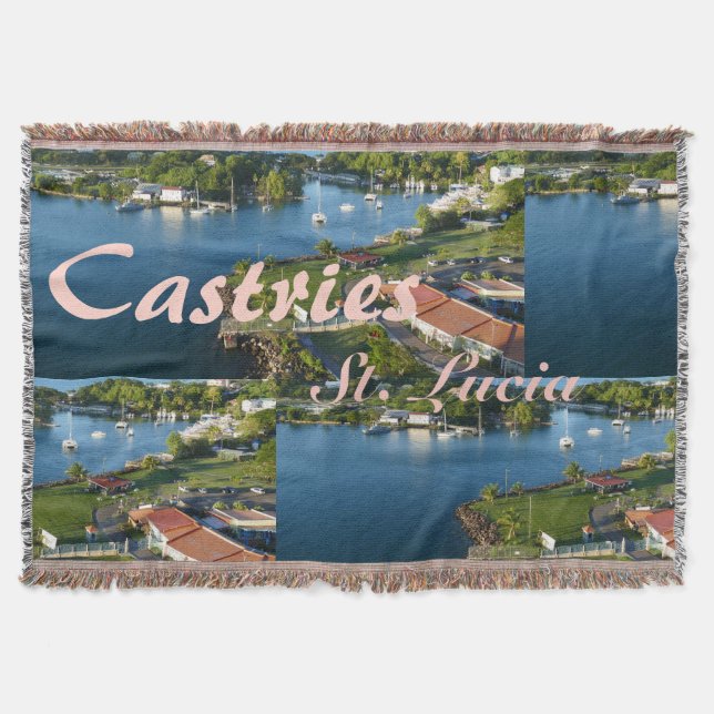 Couverture Castries Sainte-Lucie Caraïbes (Devant)