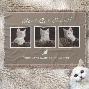 Couverture Cat Pet photo collage Best Cat Ever Instagram