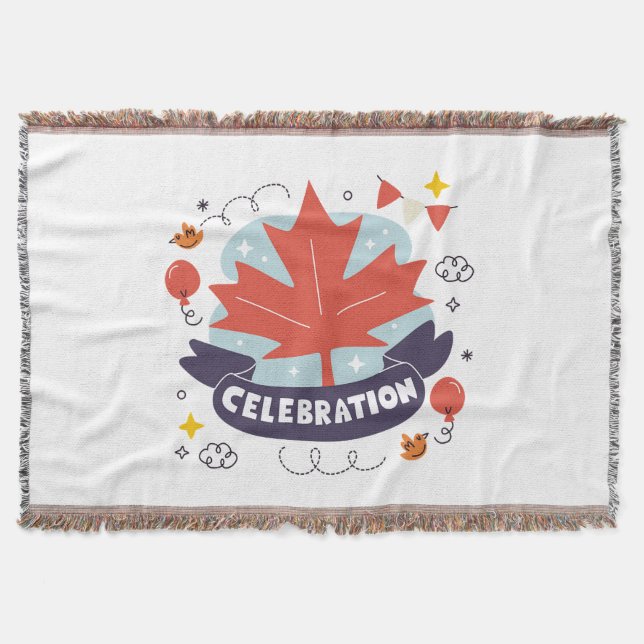 Couverture Célébration festive de la feuille d'érable (Devant)