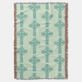 Couverture Céltic Cross Motif Lance Blanket
