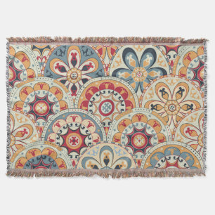 Couverture Cercles Abstraits : Papier peint couleur tendance