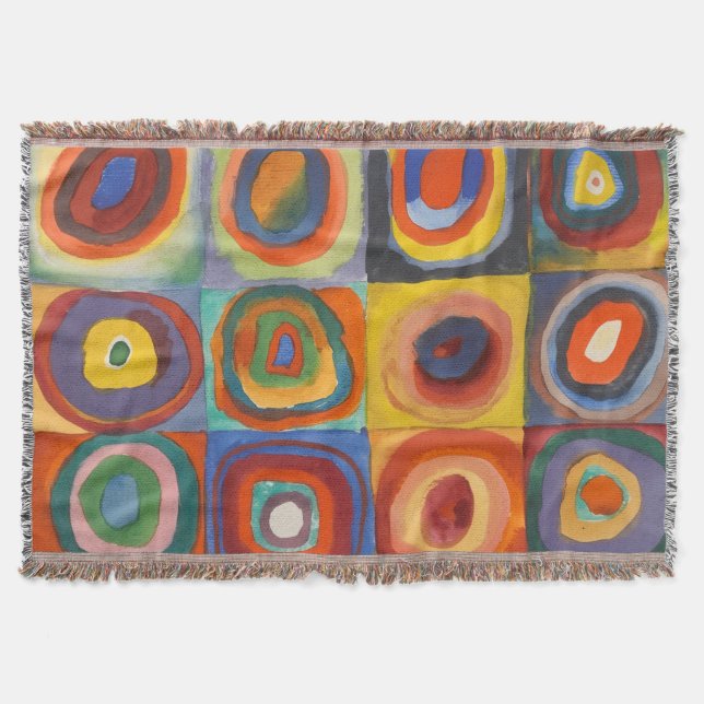 Couverture Cercles concentrés Carré de Kandinsky (Devant)