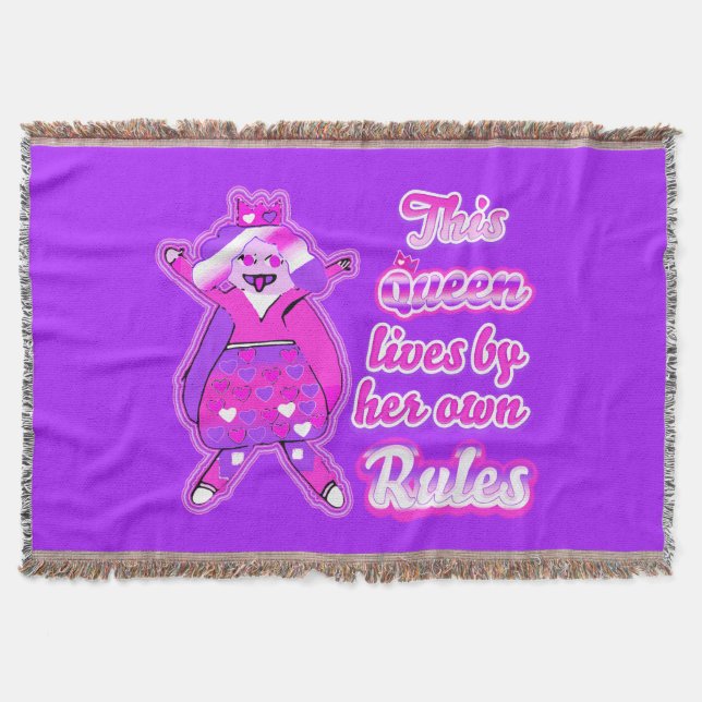 Couverture Cette reine vit selon ses propres règles (Devant)