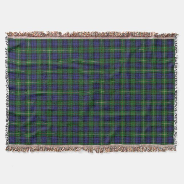 Couverture Chambre écossaise de tartan de clan de Gordon (Devant)