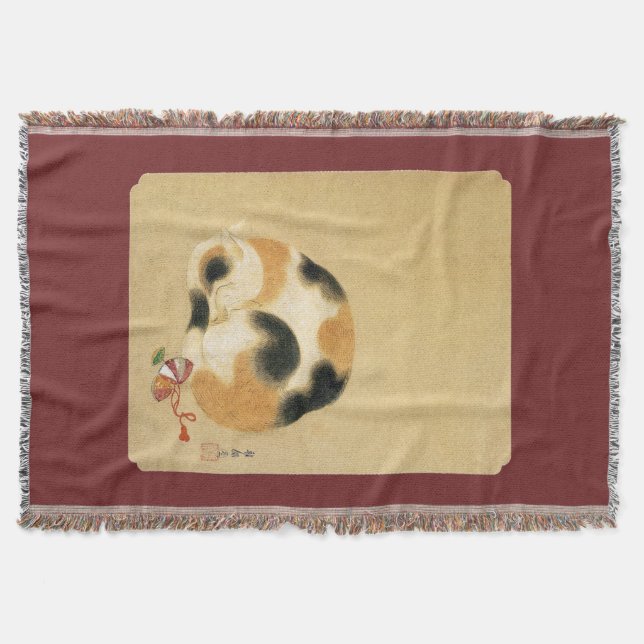 Couverture Chat de calicot japonais, Hanabusa Itchō (Devant)