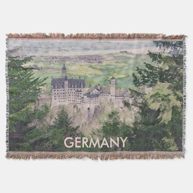 Couverture Château Retro Neuschwanstein en Allemagne (Devant)