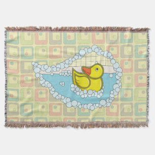 Couverture Chaucer le canard en caoutchouc Jeter la couvertur