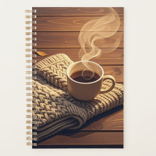 Couverture chaude et boisson vapeur