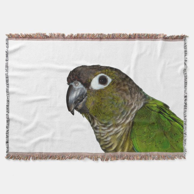 Couverture Cheeked vert Conure (Devant)