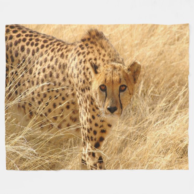 Couverture Cheetah Fleece (Devant (Horizontal))