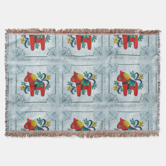 Couverture Cheval de Dala de Suédois avec le Norvégien (Devant)