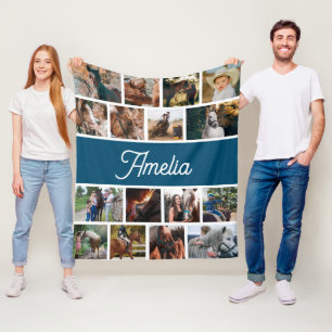 Couverture Cheval Pour Filles, Couverture Nom Enfa