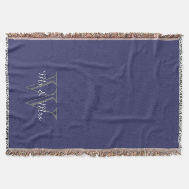 Couverture CHIC THROW_"Mr & Mrs" SUR MONOGRAM (Devant)
