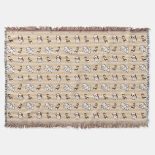 Couverture chih tzu chien motif