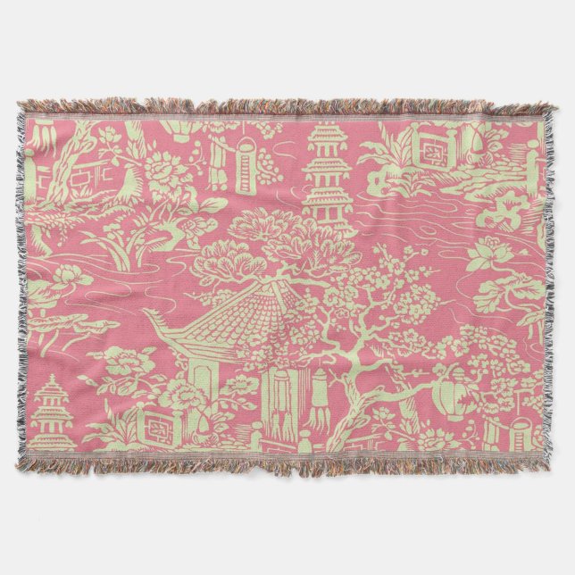 Couverture Chinoiserie rose (Devant)