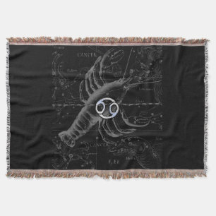 Couverture Chrome comme Cancer Symbole Zodiaque sur Hevelius