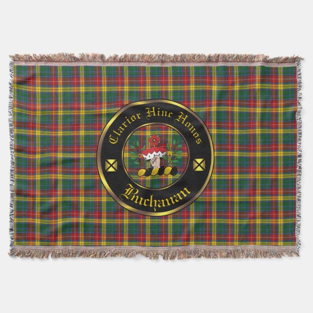 Couverture Cimier de clan Buchanan & Tartan Thon (Devant)